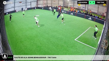 Faute de Ala-Edine Benkaddour - Tiki Taka