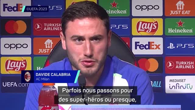 Milan - Calabria sur Camarda : Parfois nous passons pour des super-héros ou presque