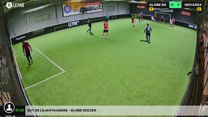 But de Lilian Faugere - GLOBE SOCCER