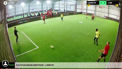 Faute de Mehdi Mentouri - Lerbi FC