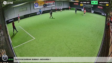 Faute de Dorian  Subias - NOVAREA 1