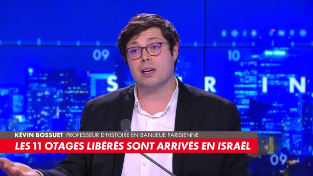 Kevin Bossuet, sur la libération des otages israéliens par le Hamas : «On sent bien deux schémas de valeur»