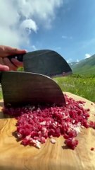 Yayla da Dana Hamburger Köfte  _ beef burger patty recipe