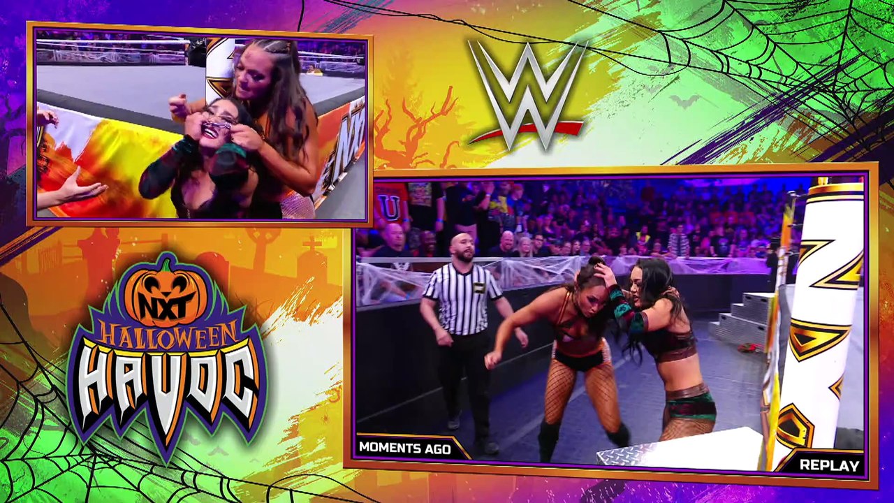 WWE NXT Halloween Havoc 10/24/23 Kiana James vs...