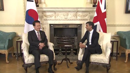 尹 "혈맹, 못할 일 없다"...수낵 "한영의 깊은 우정" / YTN