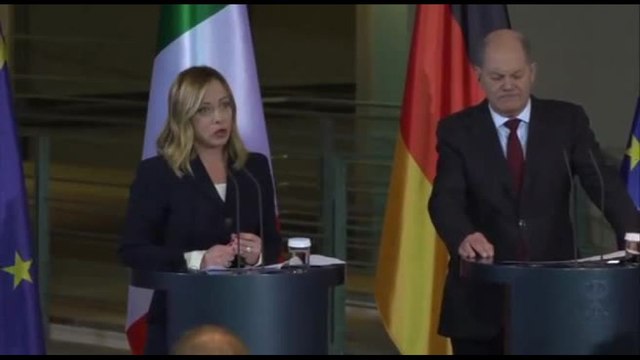 Meloni a Berlino firma patto Italia-Germania: Ottima notizia per Ue