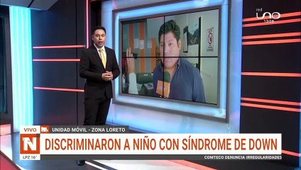 Padre denunció la discriminaron a su hijo por tener síndrome de Down
