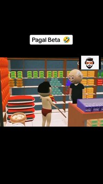 Pagal Beta cartoon |funny comedy |funny videos |Bittu Cartoon comedy