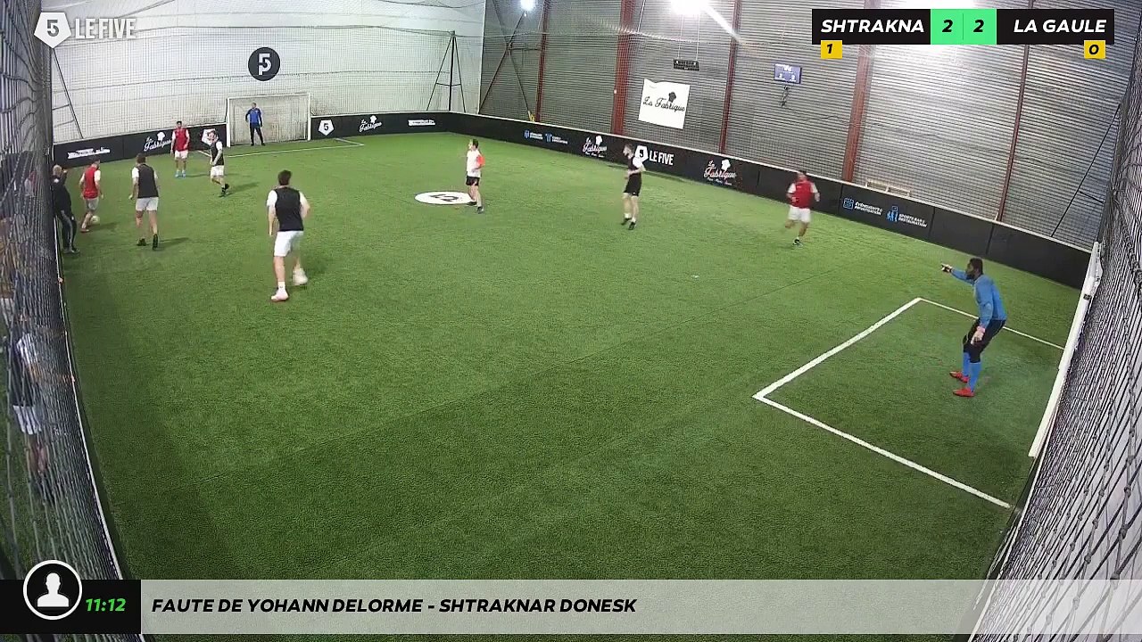 Faute de Yohann DELORME - SHTRAKNAR DONESK