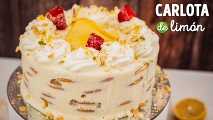 Cómo hacer deliciosa carlota de limón ¡En 8 pasos!