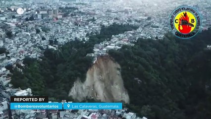 Catastrophic landslide in Guatemala