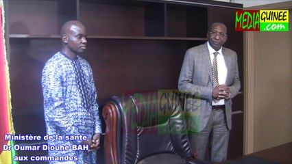 Ministère de la santé : Dr Oumar Diouhé Bah aux commandes.