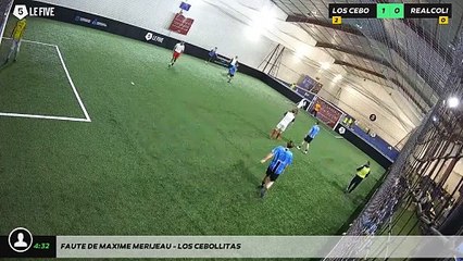 Faute de Maxime MERIJEAU - LOS CEBOLLITAS