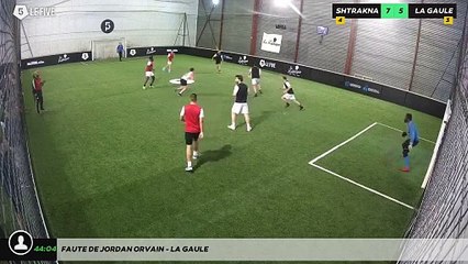 Faute de Jordan ORVAIN - LA GAULE