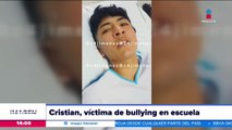 Cristian fue víctima de bullying en la escuela
