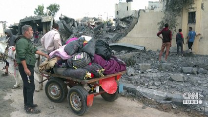 Ateşkes öncesinde Refah’ta yoğun İsrail saldırısı