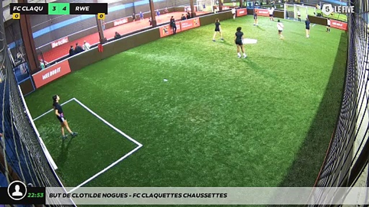 But de Clotilde Nogues - FC CLAQUETTES CHAUSSETTES