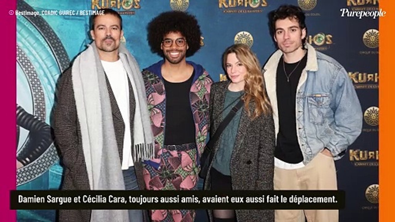 Mac Lesggy fier au bras de sa très jeune compagne Carole, devant Denitsa Ikonomova et Nathalie Marquay rayonnantes