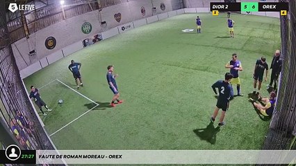 Faute de Roman Moreau - OREX