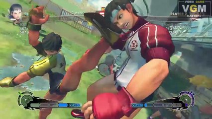 Playing Street Fighter IV