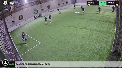 Faute de Roman Moreau - OREX