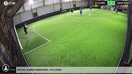 But de Laurent BERNHARD - FC CLOPES