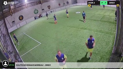 Faute de Roman Moreau - OREX