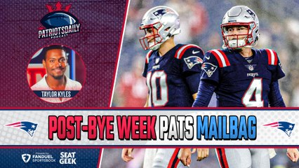 LIVE Patriots Daily: Post-bye week mailbag