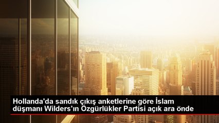Hollanda'da Genel Seçimlerde İslam Düşmanı Parti İlk Sıraya Yerleşti