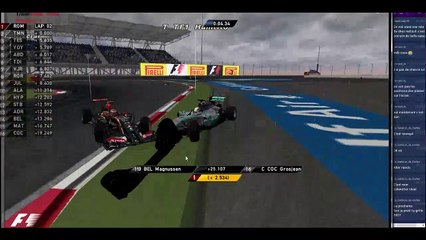 F1Brain S2 - GP de Bahrein 2/10 : qualifs, course sprint et course principale | rFactor IA league