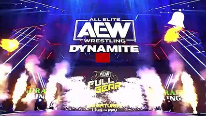 Thanksgiving Eve AEW Dynamite: Full Gear Fallout | AEW Control Center: Chicago, 11/22/23