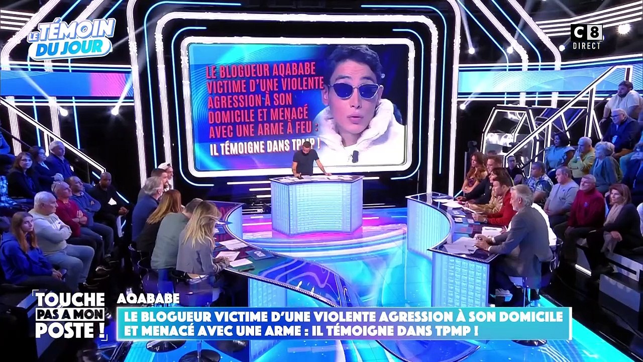 Aqababe craque dans TPMP
