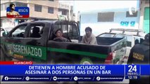 Huancayo: detienen a sujeto que asesinó a dos personas tras una discusión en un bar