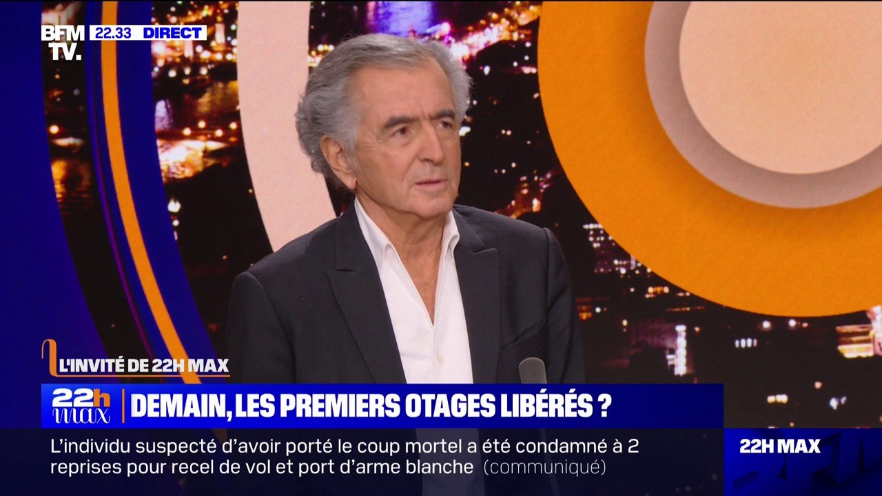 Accord entre Israël et le Hamas: "Je ne le croirais que lorsque je verrais vraiment les otages libérés", affirme Bernard-Henri Lévy