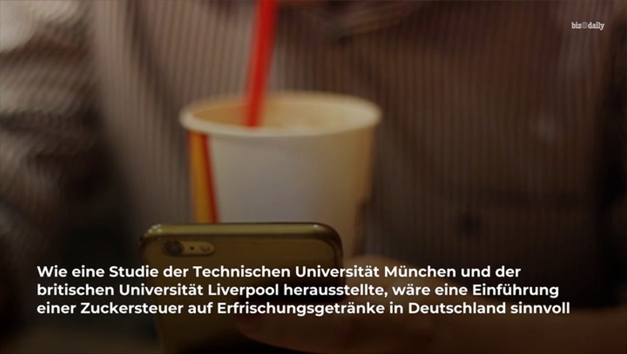 Softdrink-Steuer in Deutschland? Diesen positiven Effekt hätte es