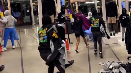 Mob robs Nike store of $12,000 in merchandise after ‘intimidating’ staff