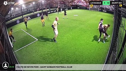 Faute de Kevin Foin - Saint Gobain Football Club