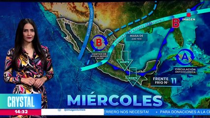 Se registran fuertes vientos en Veracruz por el frente frío