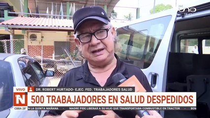 Despiden a 500 trabajadores de salud; amenazan con paro de 24 horas