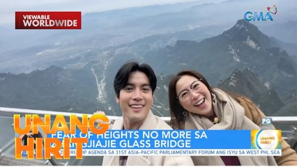 Lyn at Kaloy, nag-travel sa China! | Unang Hirit