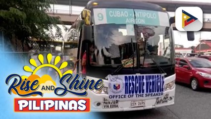 Libreng sakay ng Kamara at MMDA, pinalawig pa hanggang Biyernes