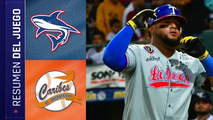 Tiburones de La Guaira vs Caribes de Anzoátegui | 22 de noviembre 2023