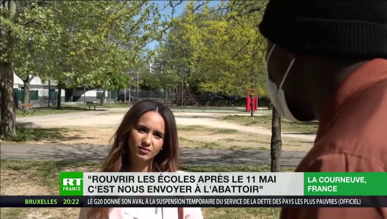 REPORT - PARIS / REPORTAGE, LE CONFINEMENT VÉCU PAR LES CLASSES POPULAIRES À LA CITÉ DES 4000