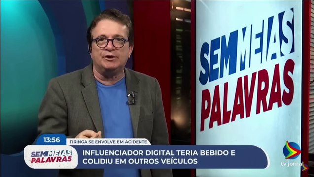 TIRINGA é preso após dirigir BÊBADO e causar ACIDENTE