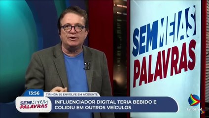TIRINGA é preso após dirigir BÊBADO e causar ACIDENTE