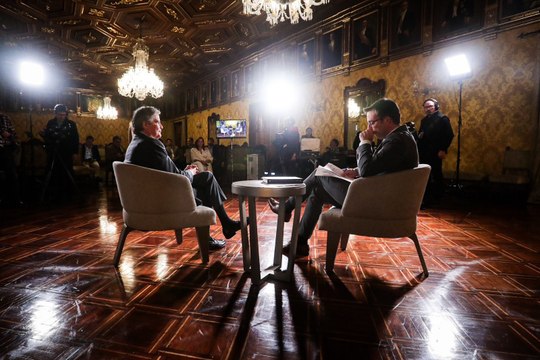 Le pido a Dios que bendiga a Noboa, porque en la Asamblea hay un conjunto de víboras : habla en NTN24 el presidente saliente de Ecuador, Guillermo Lasso