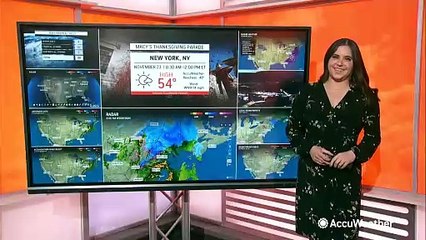 Will the weather cooperate for Thanksgiving parades across the US?