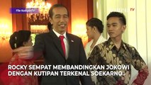Rocky Gerung Singgung Politik Dinasti Jokowi di Hadapan Mahasiswa Jatim