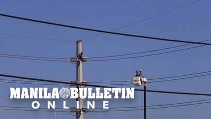 Man climbs electric post in Marikina City, rescued after 30 hours