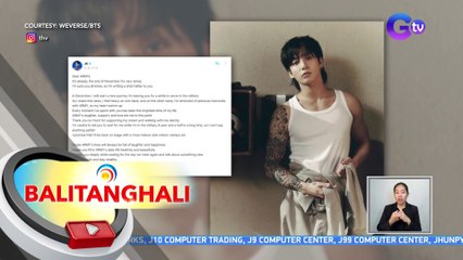 BTS Jungkook, may bittersweet message para sa Army | BT